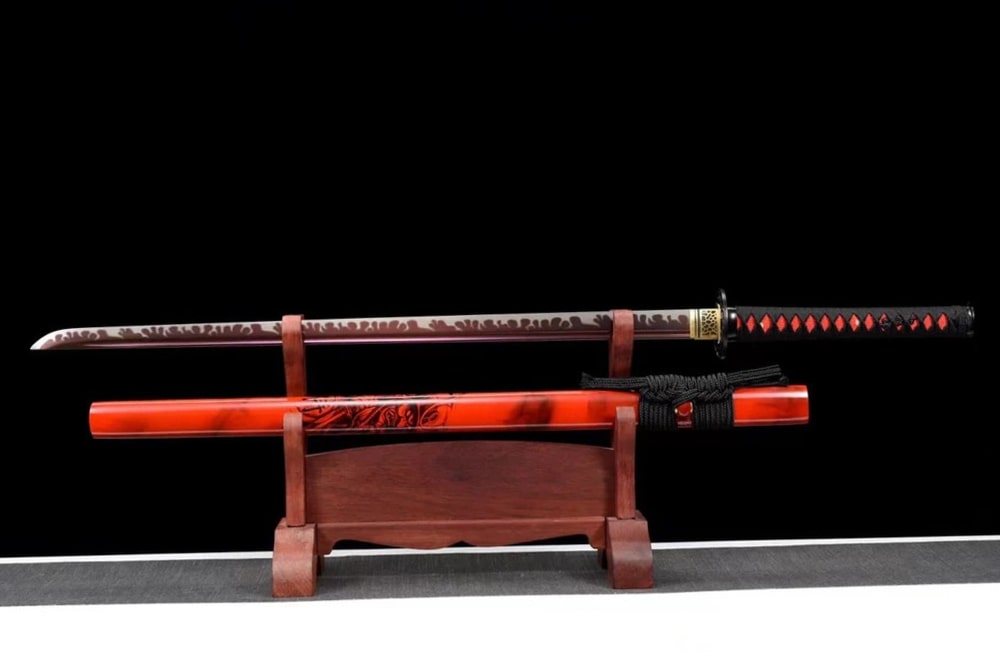 Akai Oni Ninjato Katana